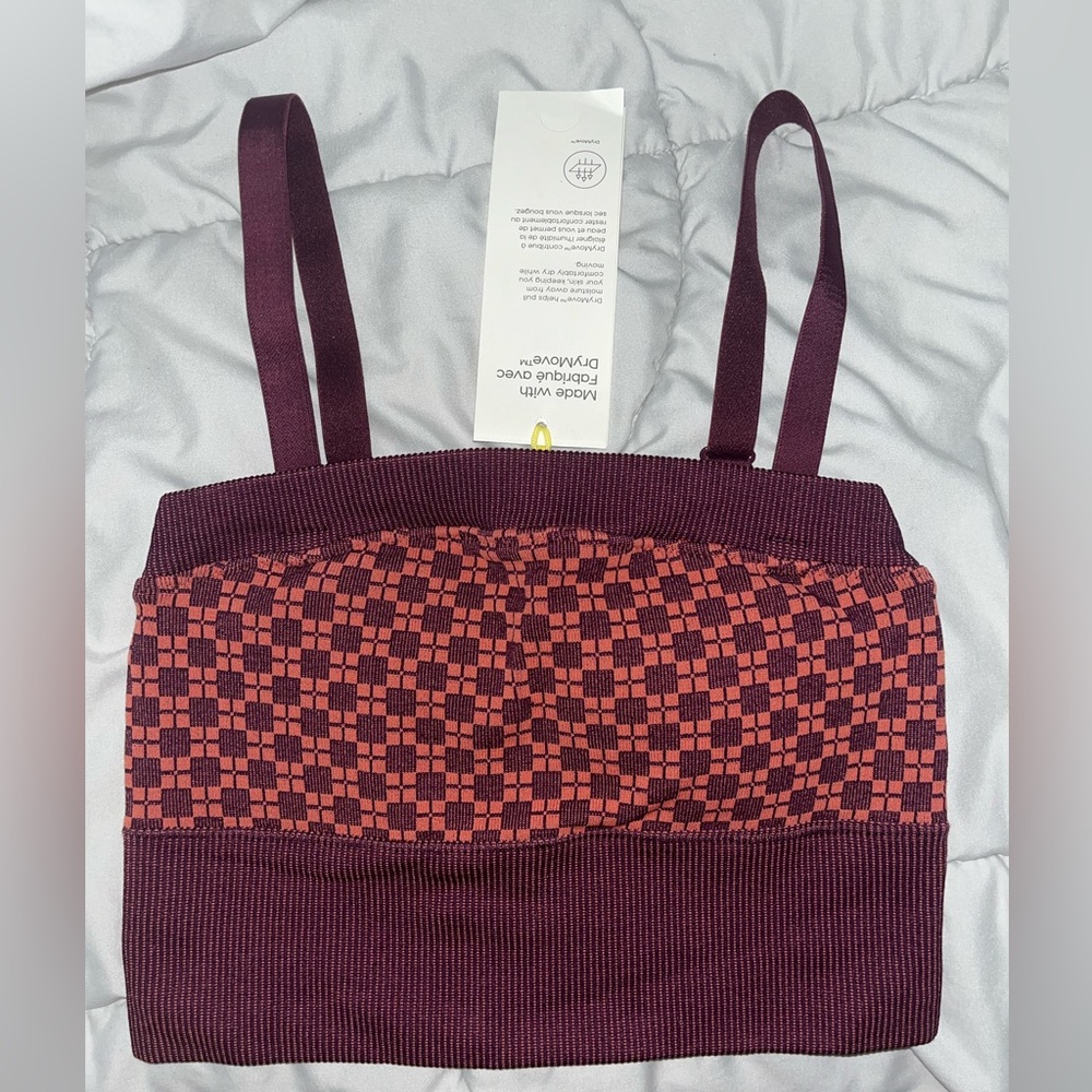 Seamless Light Support Bandeau Sports Top
